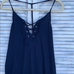 Lulus Navy Blue Dress